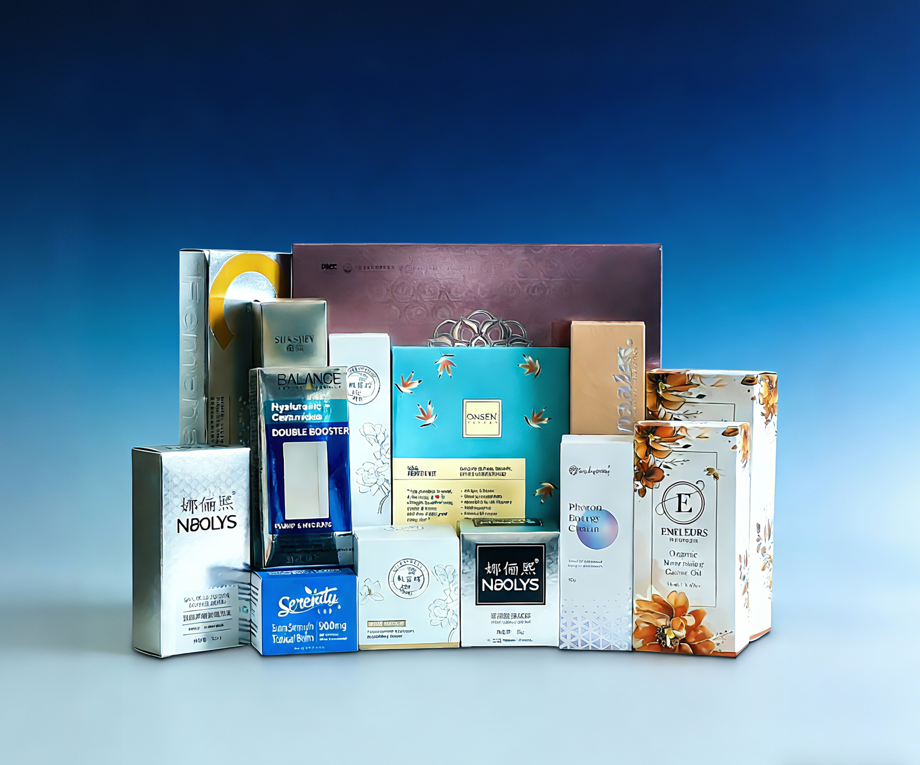 High-end cosmetic packaging boxes for luxury beauty brands - custom cosmetic gift boxes